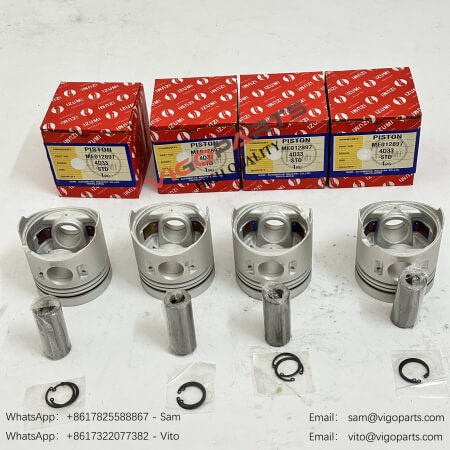 MITSUBISHI FUSO PISTON ME012897 4D33